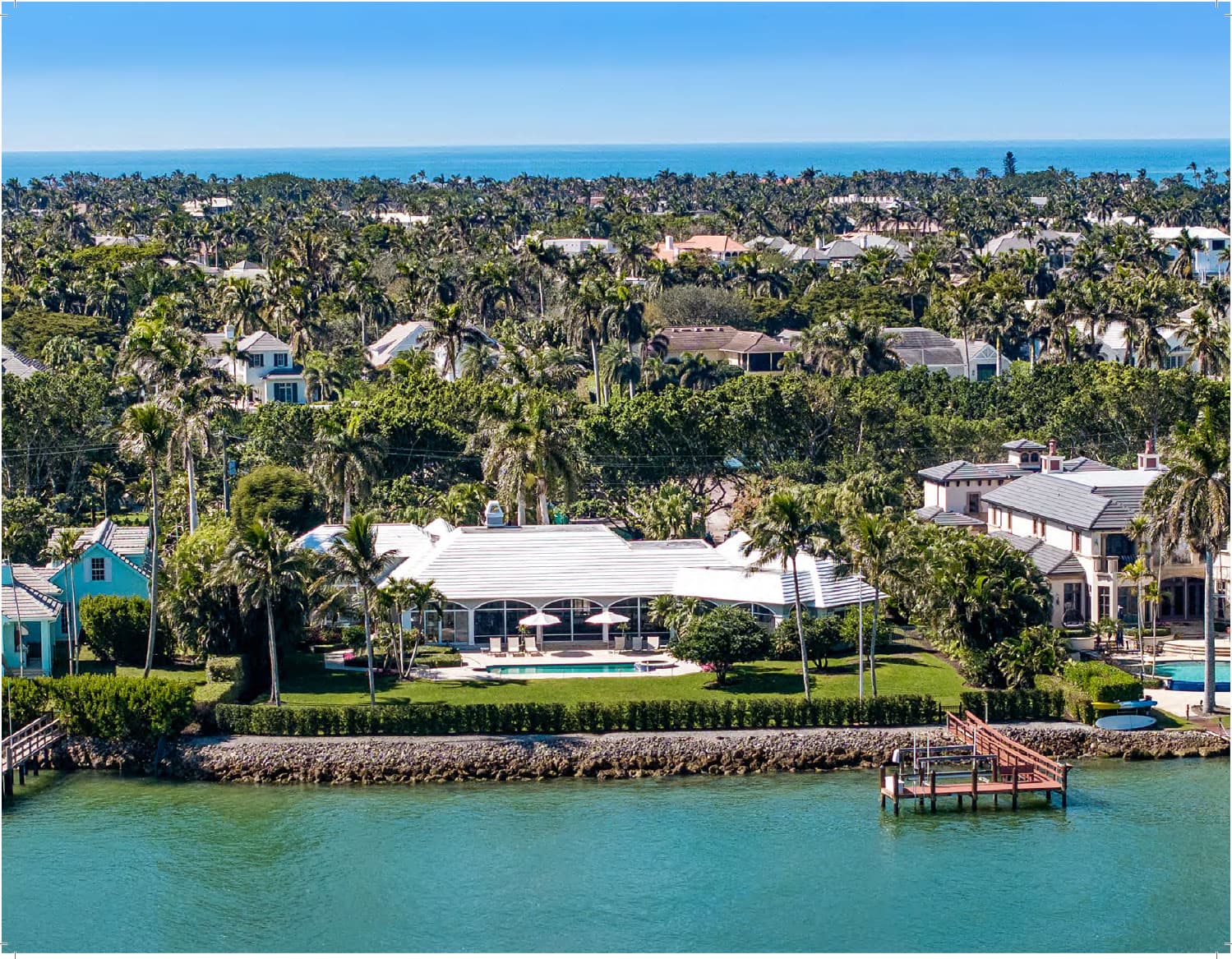 1241 Galleon Drive Recent Sold Home in Port Royal, Naples, FL