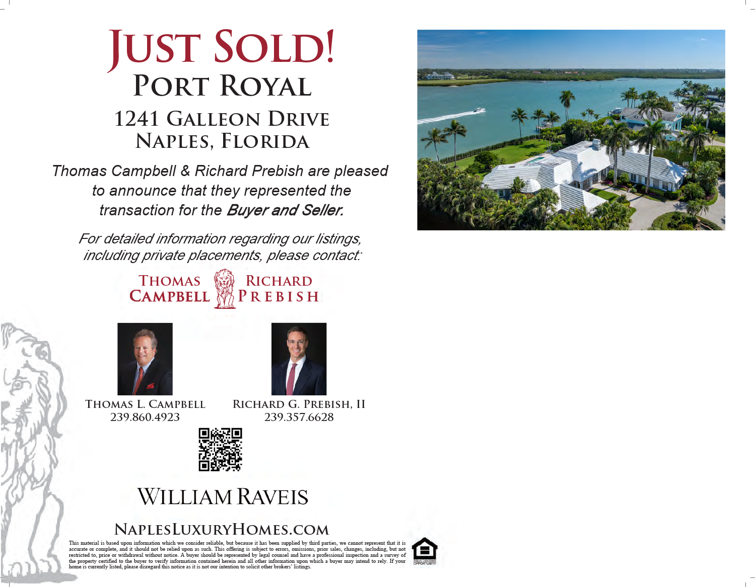 1241 Galleon Drive - Just Sold announcement